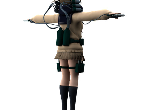 Himiko Toga 3D मॉडल