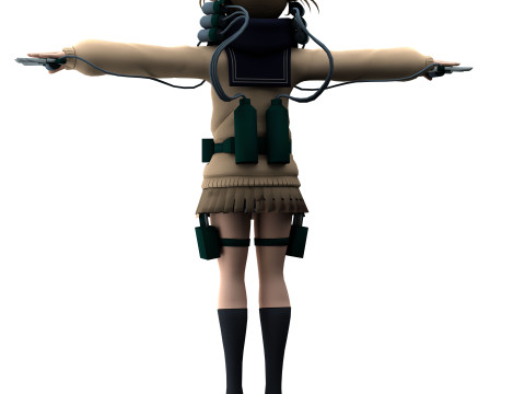 Himiko Toga 3D मॉडल