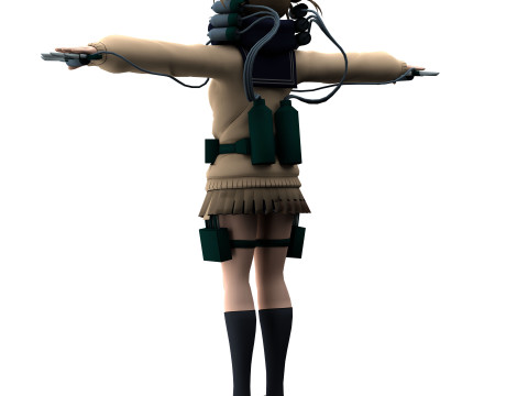 Himiko Toga 3D मॉडल