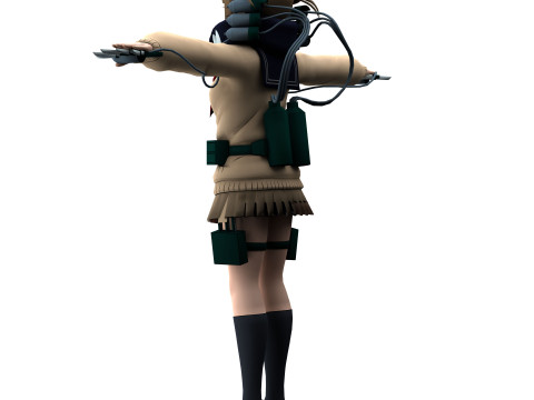 Himiko Toga 3D मॉडल