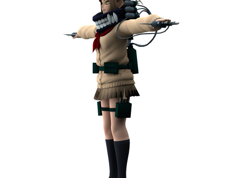 Himiko Toga 3D मॉडल