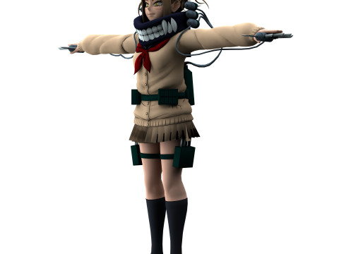 Himiko Toga 3D मॉडल