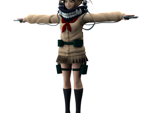 Himiko Toga 3D मॉडल