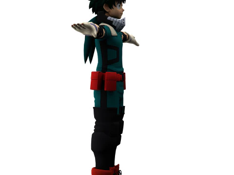 Izuku Midoriya 3D Model
