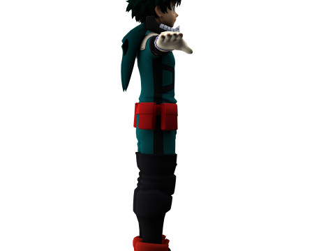 Izuku Midoriya 3D Model