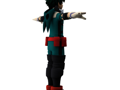 Izuku Midoriya 3D Model