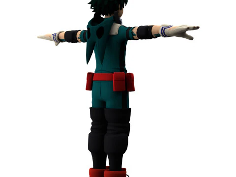 Izuku Midoriya 3D Model