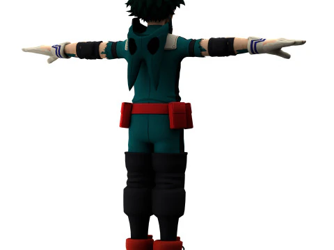 Izuku Midoriya 3D Model