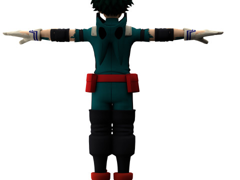 Izuku Midoriya 3D Model