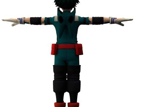 Izuku Midoriya 3D Model