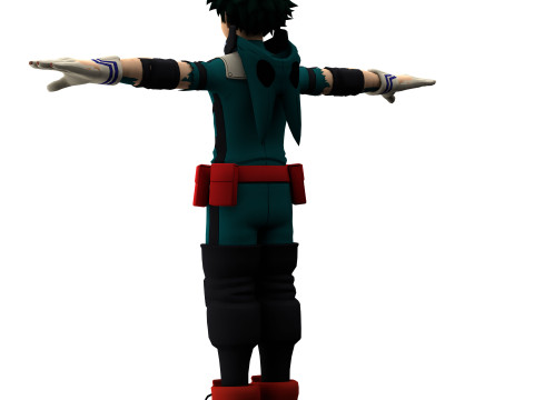 Izuku Midoriya 3D Model