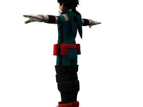 Izuku Midoriya 3D Model