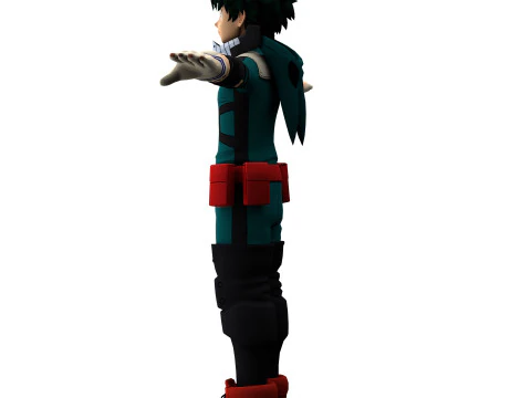 Izuku Midoriya 3D Model