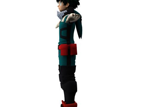 Izuku Midoriya 3D Model