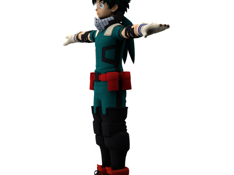 Izuku Midoriya 3D Model