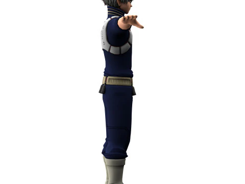 Shoto Todoroki 3D Model
