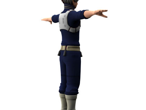 Shoto Todoroki 3D Model