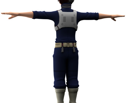 Shoto Todoroki 3D Model