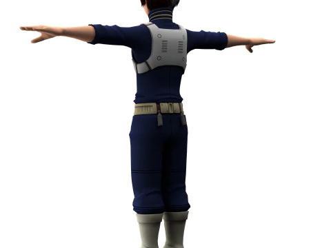 Shoto Todoroki 3D Model