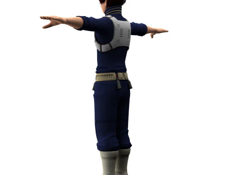 Shoto Todoroki 3D Model