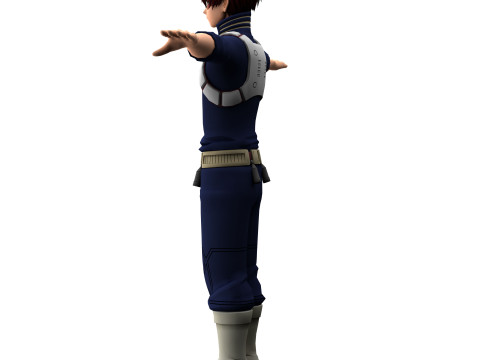 Shoto Todoroki 3D Model