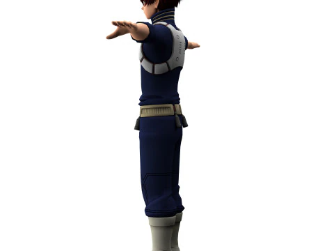 Shoto Todoroki 3D Model