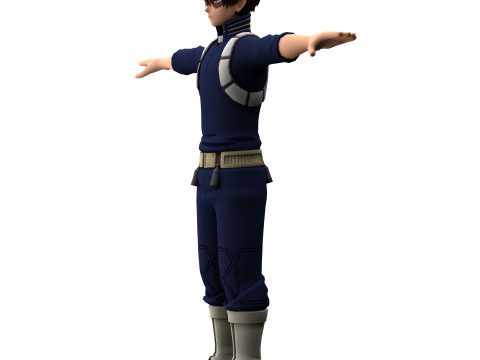 Shoto Todoroki 3D Model