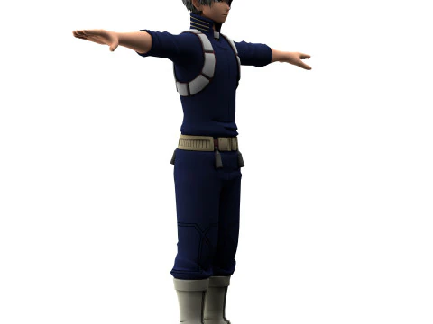 Shoto Todoroki 3D Model