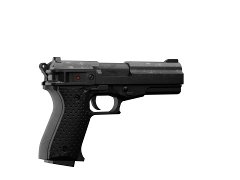 Pistol Modèle 3D