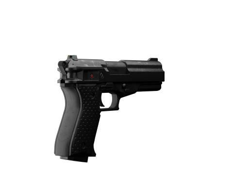 Pistol Modèle 3D