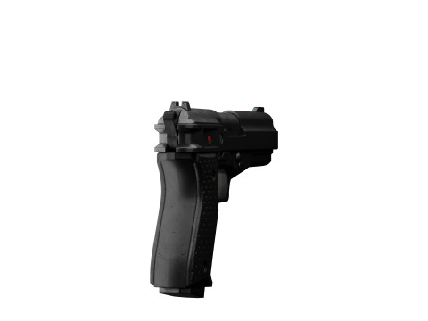 Pistol Modèle 3D