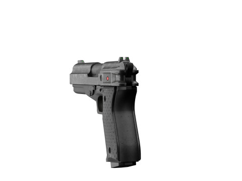 Pistol Modèle 3D