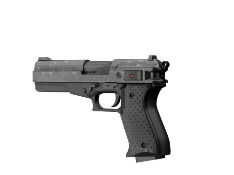Pistol Modèle 3D
