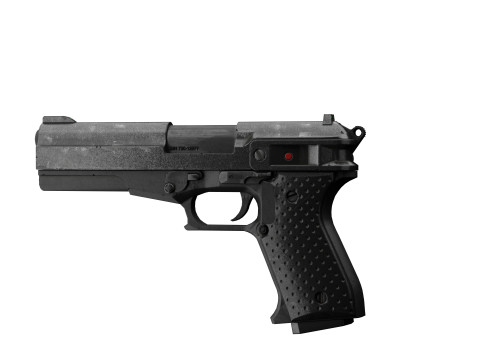 Pistol Modèle 3D
