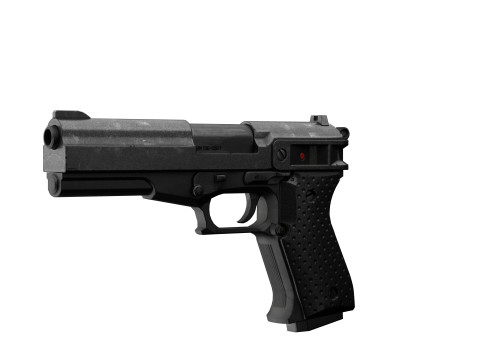 Pistol Modèle 3D