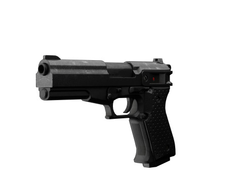 Pistol Modèle 3D