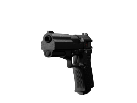Pistol Modèle 3D
