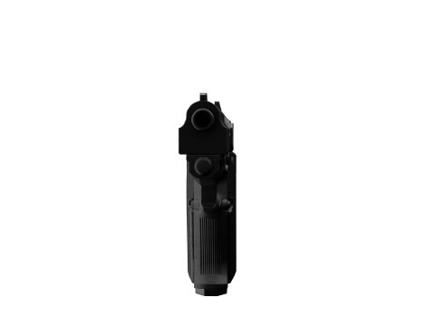 Pistol Modèle 3D