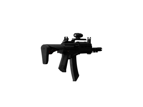 Aanvalsgeweer 3D Model