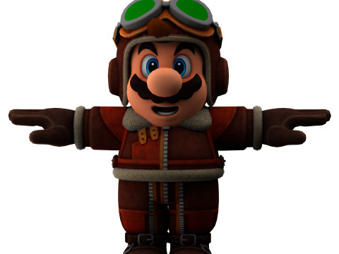 Super Mario 3D Model
