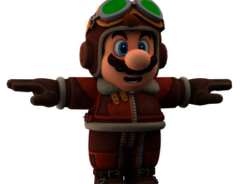 Super Mario 3D Model