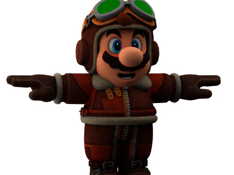 Super Mario 3D Model