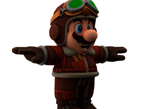 Super Mario 3D Model