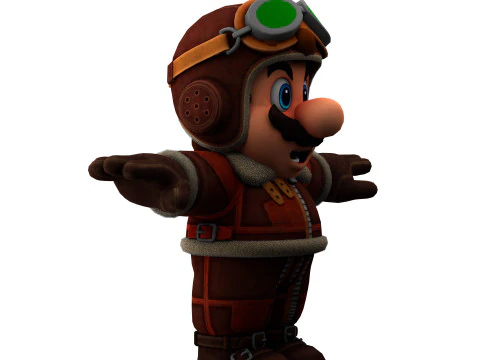 Super Mario 3D Model