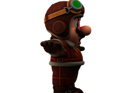 Super Mario 3D Model