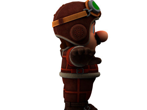Super Mario 3D Model