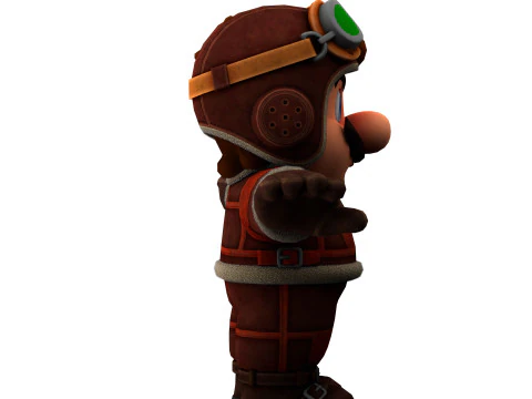 Super Mario 3D Model