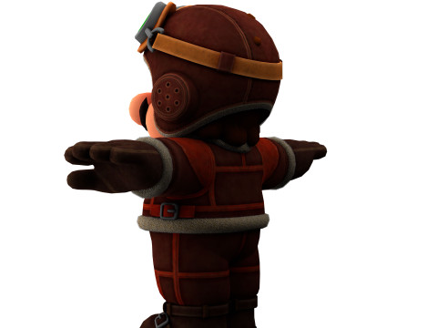 Super Mario 3D Model