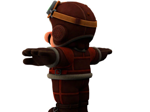 Super Mario 3D Model