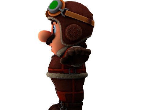 Super Mario 3D Model
